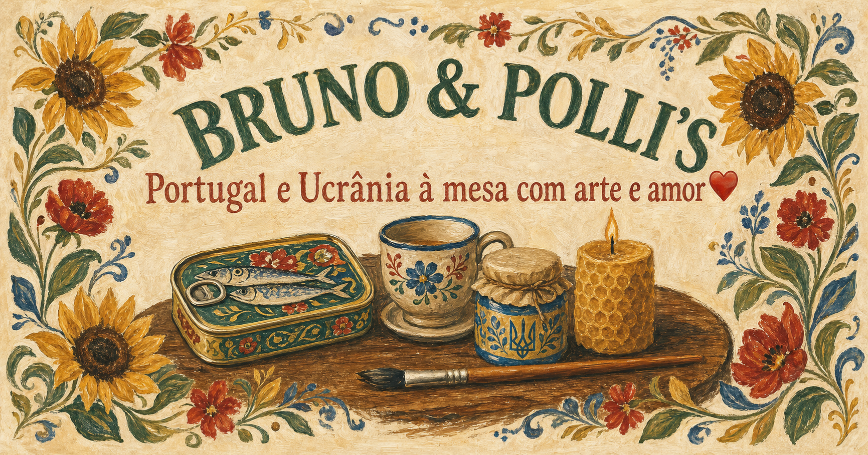 Portuguese-Ukrainian Restaurant in Algés | Bruno & Polli’s